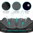 thumbnail image 6 of Nekteck Shiatsu Neck Massager with Heat, Electric Deep Tissue Massage Pillow (Carrying Bag)-Black, 6 of 10