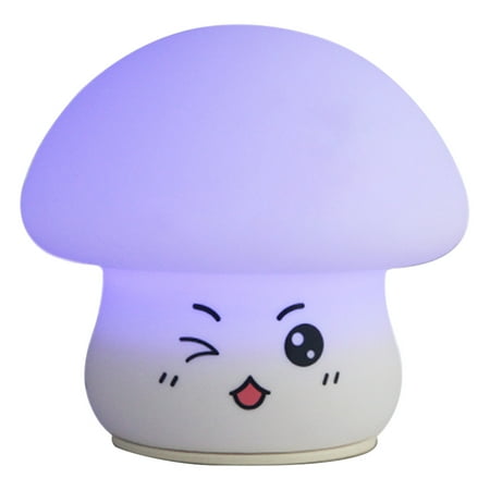 

Portable Rechargeable Sensor Cute Night Light Seven-color Toy Gift