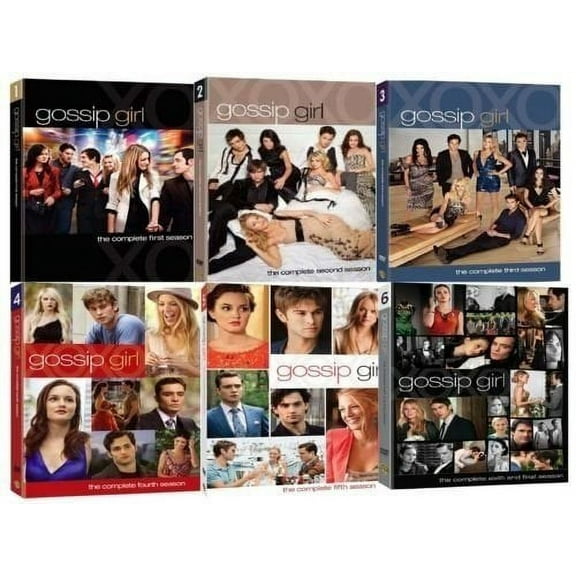 Gossip Girl Complete Seasons 1-6 Bundle.