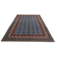 thumbnail image 6 of Hand Knotted Akcha Revival Wool Rug - 6'7'' x 9'8'', 6 of 7