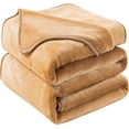 thumbnail image 1 of Blanket 350Gsm Super Fluffy Snuggly Solid - Throws For Sofas Large Bed -, 1 of 9