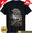 Black-2, variant on Chico's Tacos El Paso Tx Souvenir T-shirt Made in the USA Size S to 5XL-TH67058