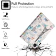 thumbnail image 3 of Allytech iPad Pro 11-inch Case 2020, iPad Pro 11 Case 2018, Slim Fit Smart Cover Auto Sleep Wake Folio Flip Kickstand Shockproof Protection Case Cover for Apple iPad Pro 11-inch, Butterfly Tower, 3 of 6