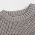 thumbnail image 6 of Annhoo Kids Knit Sweaters for Girl Crew Neck Oversized Soft Warm Trendy Pullover Kids Fall School Outfit Shirts, 6 of 9