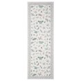 thumbnail image 4 of GlowSol  2x6 Charming Botanical Butterfly & Insect Washable Area Rug, Non-Slip Low-Pile Stain Resistant Floor Carpet for Living Room Bedroom Nursery Home Decor, Beige, 4 of 9
