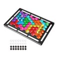 thumbnail image 1 of TISHITA 2 in 1 Block Puzzle Board Game Educational Toys Gift Double Sided Chessboard Rectangle, 1 of 8