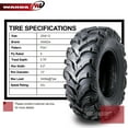 thumbnail image 4 of One New ATV UTV Tire 25x8-12 25X8X12 P341 DURABLE 6PR 10157 DEEP TREAD MUD, 4 of 10