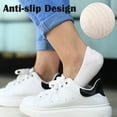 thumbnail image 3 of 5-Pack No Show Socks for Women Size 6-9 Ankle Invisible Non-slip Athletic Socks, 3 of 7