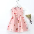 thumbnail image 1 of Girl Dresses Cotton Children clothing Summer Kids Clothes Dresses For Girls Party Princess Fashion Outfit cartoon Beach Dress, 1 of 6