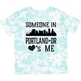 thumbnail image 3 of Inktastic Portland Oregon Someone Loves Me Skyline Boys or Girls Toddler T-Shirt, 3 of 5