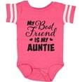 thumbnail image 3 of Inktastic My Best Friend is My Auntie with Hearts Boys or Girls Baby Bodysuit, 3 of 5