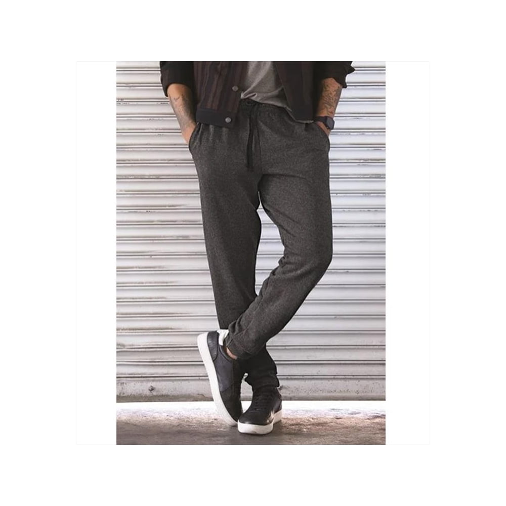 Jerzees Joggers Sweatpants with pockets for men Black Heather Modern ...