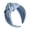 Sky Blue, variant on mdesiwst Women Headband Bowknot Decor Pure Color Hair Hoop Lightweight Versatile Hair Decoration Hair Accessories