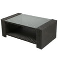 thumbnail image 5 of Northlight 4-Piece Georgetown Resin Wicker Outdoor Patio Conversation Set with Cushions, 5 of 5
