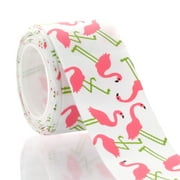 1.5" Flamingo Grosgrain Ribbon Print 5 Yards