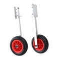 thumbnail image 3 of jinwen 2 Pieces Boat Launching Wheels for Rubber Boats Kayaks Inflatable Boats Right Angle, 3 of 9