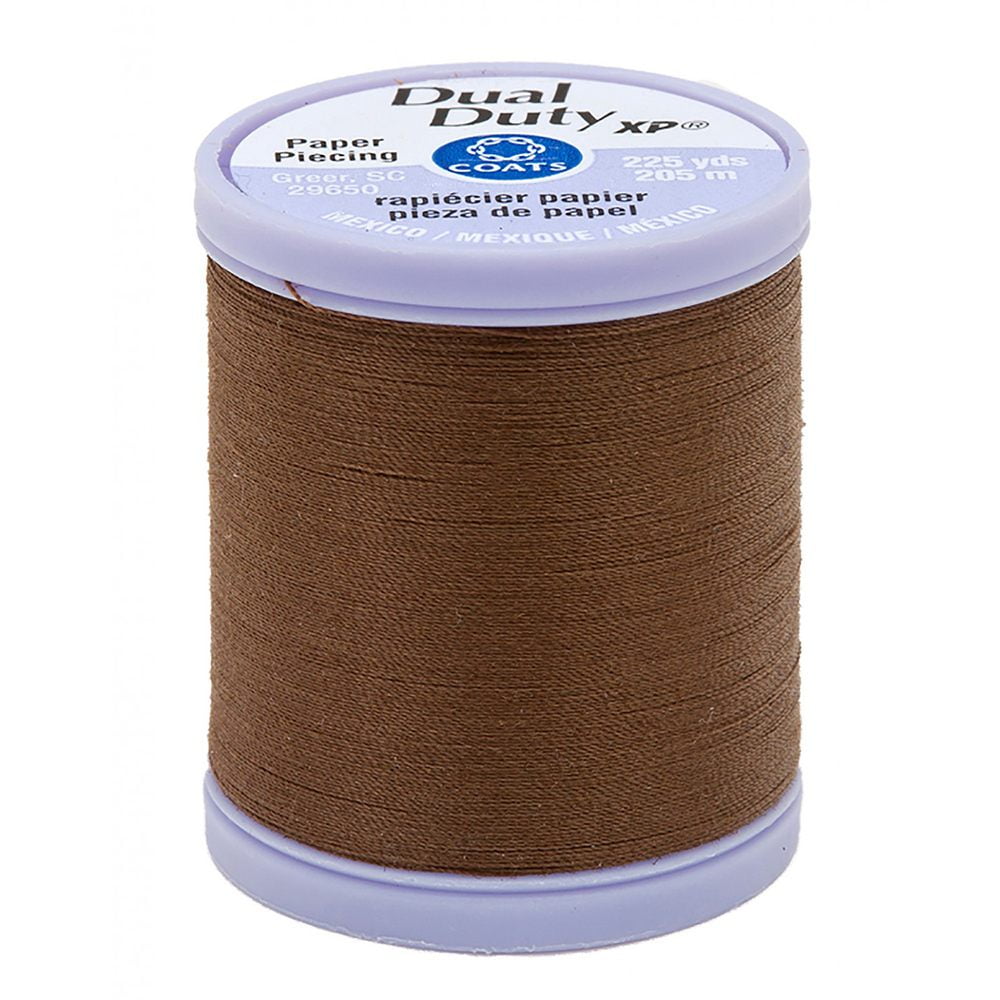 Coats & Clark Dual Duty XP Heavy Weight Thread - 125 Yards, Dark Khaki
