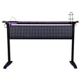 thumbnail image 3 of ACME Dragi Gaming Table with USB Port in Black and Red, 3 of 7