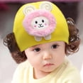thumbnail image 6 of Mightlink Cute Rabbit Animal Baby Girls Boys Woolen Yarn Knit Wig Hat Skull Cap Beanie, 6 of 7