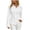 White, variant on KyCheLot Womens Work Blouses Dress Shirt Button Down Fitted Long Sleeve Lapel Collar Business Office Tops