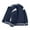 Dark Blue, variant on Kids Baseball Jackets Boys Kids Varsity Jackets Girls Boys Letterman Baseball Jacket Lightweight Bomber Coat School Outwear with Pocket Black Size,13-15 Years