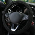 thumbnail image 5 of Elastic Ice Silk Steering Wheel Cover Summer Cool Non Auto Car Accessories, 5 of 5