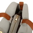 thumbnail image 6 of NOKIO Female One-Shoulder Tote Bag, Ladies One-Shoulder Convertible Bag Fashion Simplicity Bag Women Leather Color Crossbody Bag Zipper Bag Shoulder Bag Hand Bag, 6 of 8