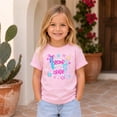 thumbnail image 6 of 2nd Grade Shirt for Girls Cute Floral Pennant Flag Back to School Second Grade Graphic Tee Pink Shirt 5-6, 6 of 8