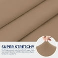 thumbnail image 5 of 100% Dual Waterproof Couch Cover Slipcovers for Couches and Sofas - Stretch Non Slip Fleece Sofa Covers Washable, Leakproof Furniture Protector for Kids, Pets, Dog (Sofa, Light Gray), 5 of 7