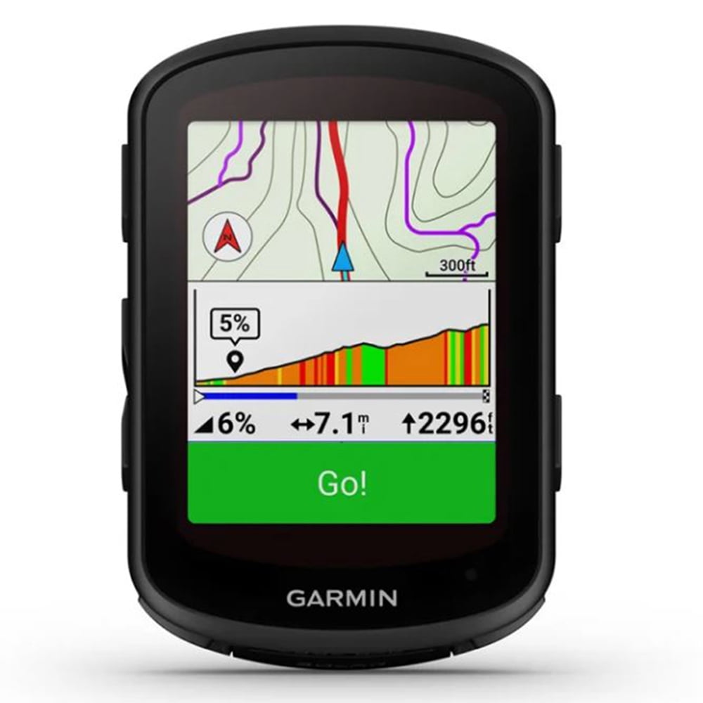 Garmin Edge 840 Solar Compact GPS Cycling Computer, Device Only 010-02695-20 Bundle with Deco Essentials Bike Frame Cell Phone Mount and Deco Gear CPS 26 Months Exclusive Protection (BEACH-CPS-26500)