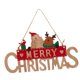 thumbnail image 1 of Letrero navideño para puerta, suministros para fiestas, recuerdos, decoración navideña para puerta de entrada, pared Estilo C, 1 of 9