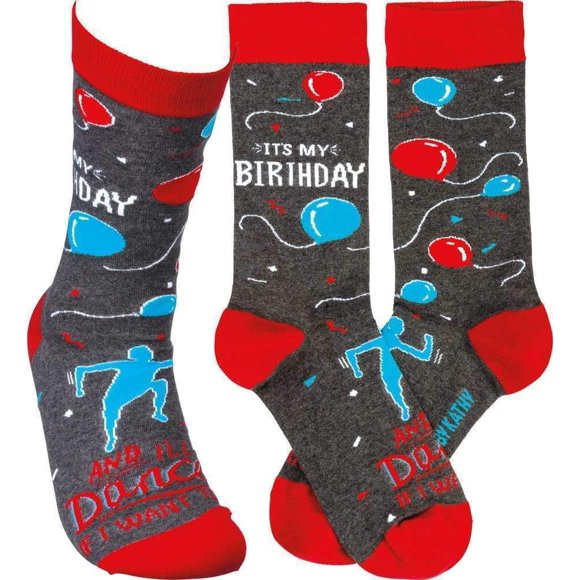 Primitives By Kathy Socks - Its My Birthday & Ill Dance If I Want To