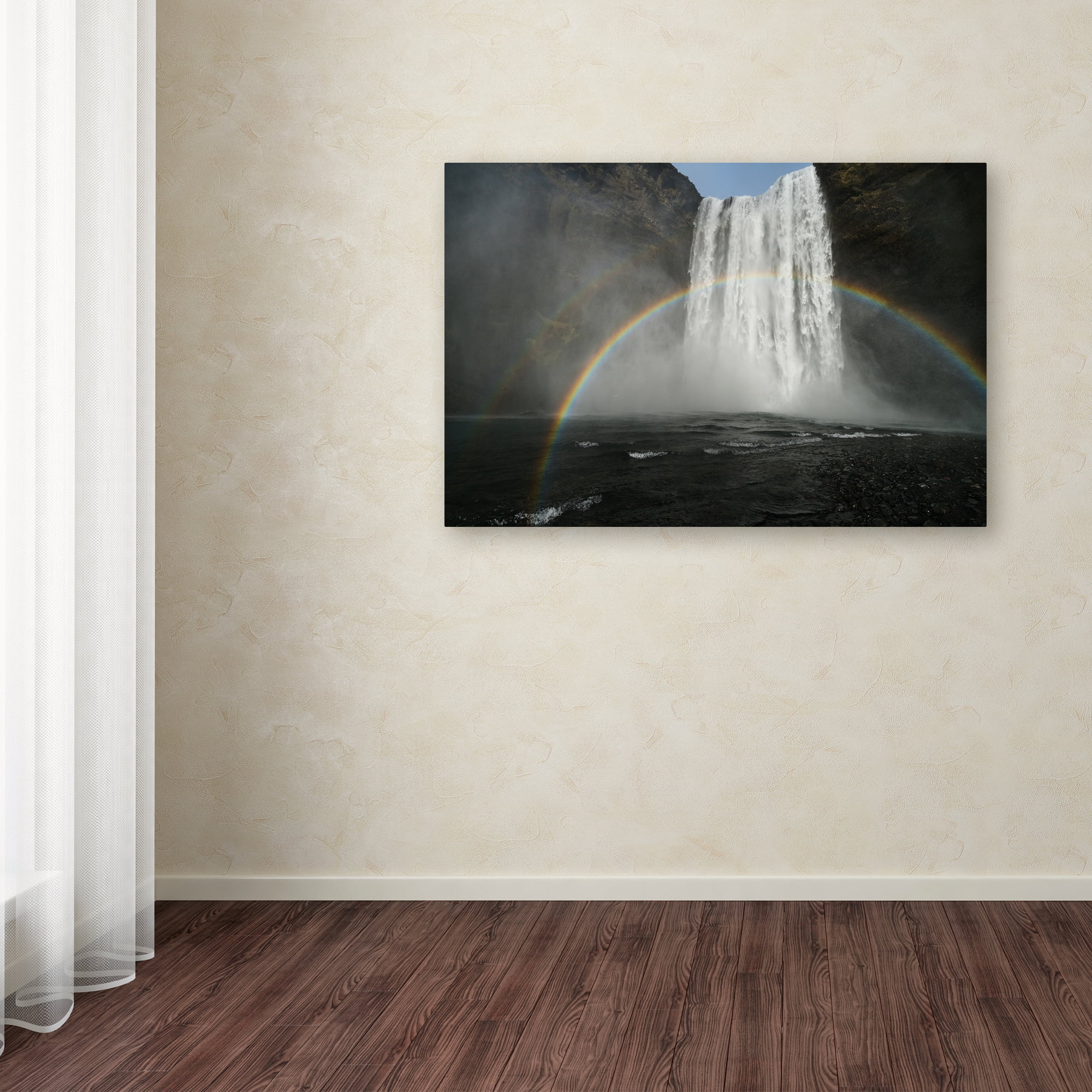 Trademark Fine Art 'Power of Water' Canvas Art by Mathieu Rivrin