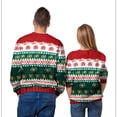 thumbnail image 3 of Sudaderas navideñas para parejas feas para mujeres y hombres, jersey, suéter, ropa 3d, sudadera de Navidad, sudadera familiar 2024, 3 of 5