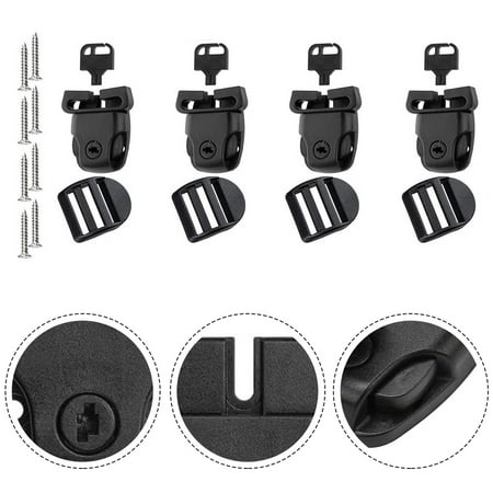 

Goodhd Spa Hot Tub Cover Broken Latch Repair Kit Clip Lock with key And screws