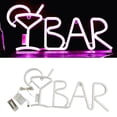 thumbnail image 3 of Letrero de Barra LED, Luz de , USB/barra de Batería, de Publicidad Iluminadas, Letrero de Pantalla Eléctrica para Decoración de Púrpura Colco bar lámpara de neón, 3 of 8