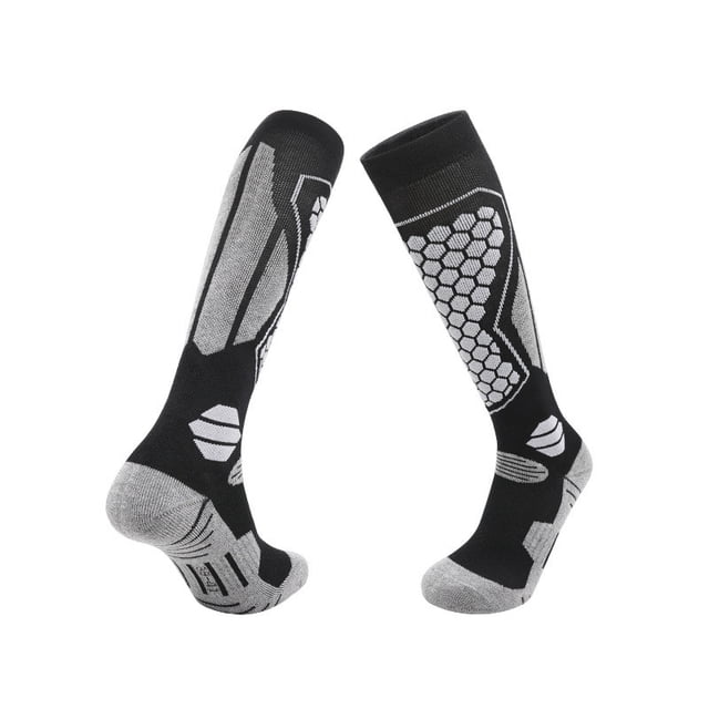 Pantalones de Nieve de Mujer Calcetines de Esquí Calcetines de Lana Gruesa Calcetines Cálidos Largos para Hombres Y Mujeres Calcetines de Nieve para Mujeres