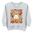 thumbnail image 6 of Ghost Floral Collage - Youth Graphic Sweatshirt and Toddler Graphic Sweatshirt, 6 of 11