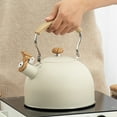 thumbnail image 3 of Hervidor de agua portátil con silbato, tetera con prueba , tetera de café para cocina Sunnimix Hervidor de agua, 3 of 8