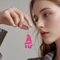 thumbnail image 1 of Cancer Awareness Earrings for Women Support Jewelry Compassionate Design Elegant Ribbon Accessories Fashion Statement, 1 of 6