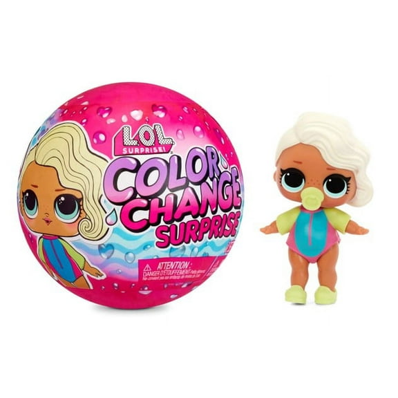 LOL Surprise Color Change Dolls With 7 Surprises, Great Gift for Kids Ages 4 5 6 