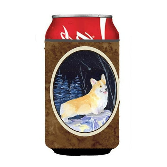 Starry Night Corgi Can Or bottle sleeve Hugger - 12 oz.