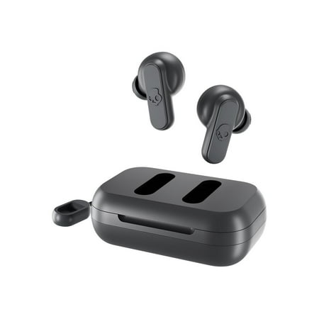Skullcandy Dime True Wireless Earbud Headphones with Microphone in Chill Gray