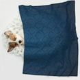 thumbnail image 6 of Pofeuu Dark Blue Print Puppy Blanket,Dog Blankets,Pet Blanket Cozy Cat Blankets for Indoor Cats, Fuzzy Pet Blanket for Kitten Doggy Dog Blankets-Medium, 6 of 8