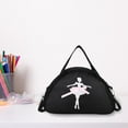 thumbnail image 6 of Abbraccia Ballet Dance Bag, Gym Duffel Bag, Tutu Dress Dance Bag for Gymnastics, Ballet Class, Dance Recitals Black, 6 of 10