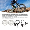 thumbnail image 4 of Kit de Freno de Disco Hidráulico de Bicicleta, Aleación de Aluminio sensible al Frenado de la Montaña bicicleta Hidráulica de Disco de Freno de Freno de Tratamiento Mate para, 4 of 7