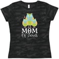 thumbnail image 3 of Inktastic Mom Of Twins Cute Owl Women's T-Shirt, 3 of 5