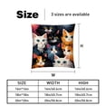 thumbnail image 5 of Cat Chair Pillow Covers Set of 2 Throw Pillow Decorative Pillows Velvet with Unique Patterns for Various Occasions - Available in 16x16, 18x18, and 20x20 Inches, 5 of 6