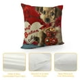 thumbnail image 4 of Valentines Day Pillow Covers Boy Girl Dog Decor Red Retro Throw Pillow Covers Decorative Throw Pillows Valentines Day Vintage Decorations, 4 of 5