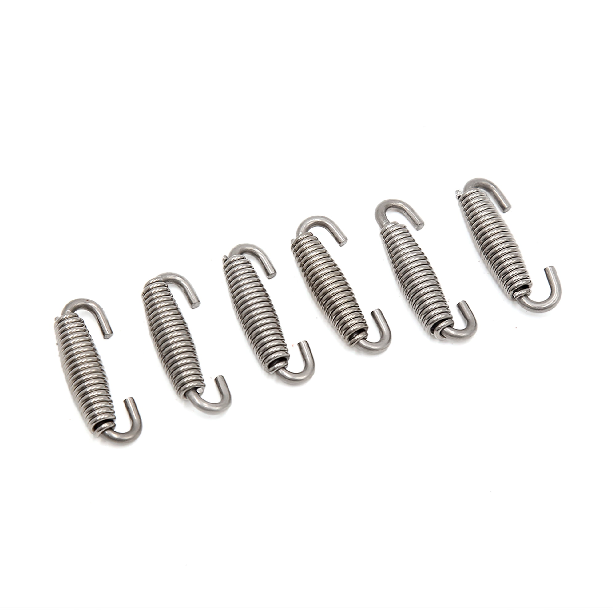 UNIVERSAL MOTORCYCLE EXHAUST SPRINGS COVERS 2 X 2.5 " ROTATING